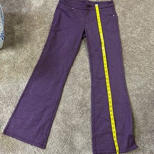 Athlete Bettona Classic Pant Heathered Maroon Wine